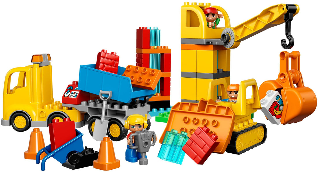 LEGO Big Construction Site 10813 sealed box art
