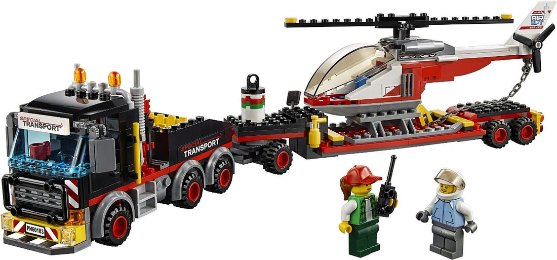 LEGO City Starke Fahrzeuge Schwerlasttransporter, 60183 sealed box art