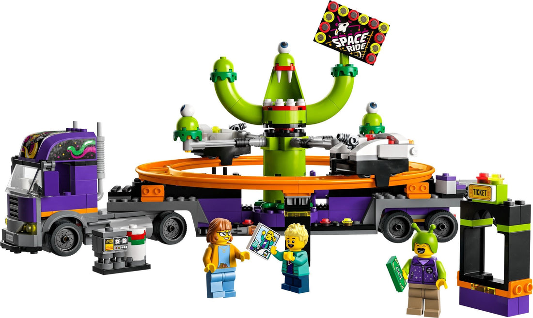 LEGO Space Ride Amusement Truck 60313 sealed box art