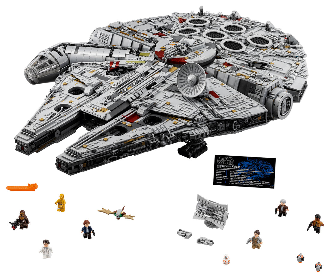 LEGO Millennium Falcon 75192 sealed box art