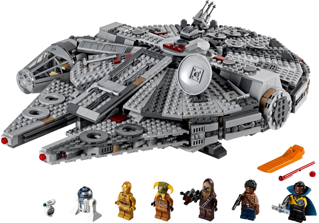 LEGO Millennium Falcon 75257 sealed box art