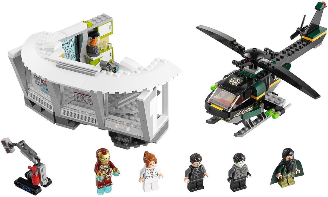 LEGO Iron Man: Malibu Mansion Attack 76007 sealed box art