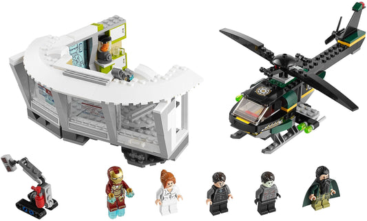 LEGO Iron Man: Malibu Mansion Attack 76007 sealed box art