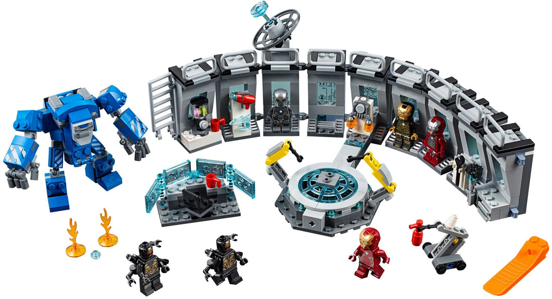 LEGO Iron Man Hall of Armor 76125 sealed box art
