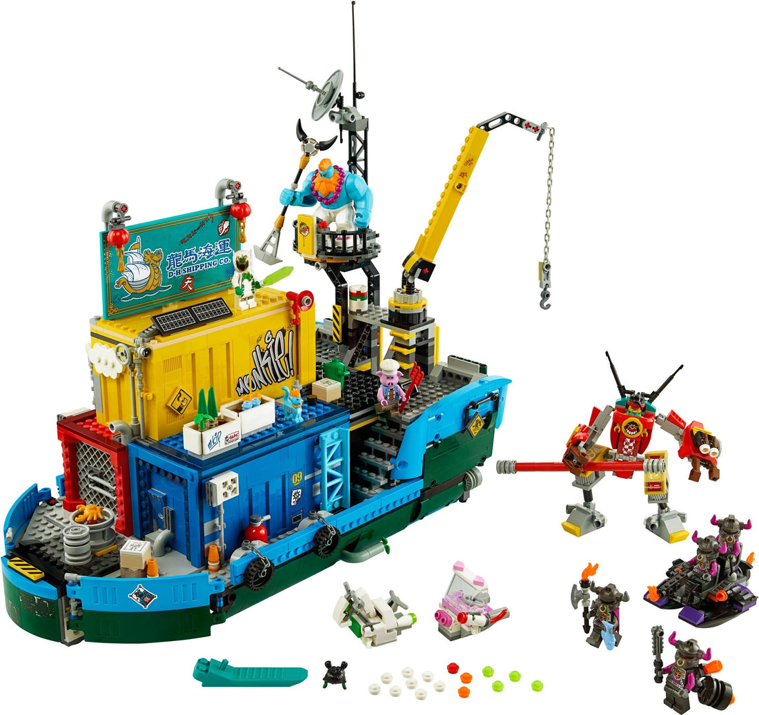 LEGO Monkie Kid's Team Secret HQ 80013 sealed box art