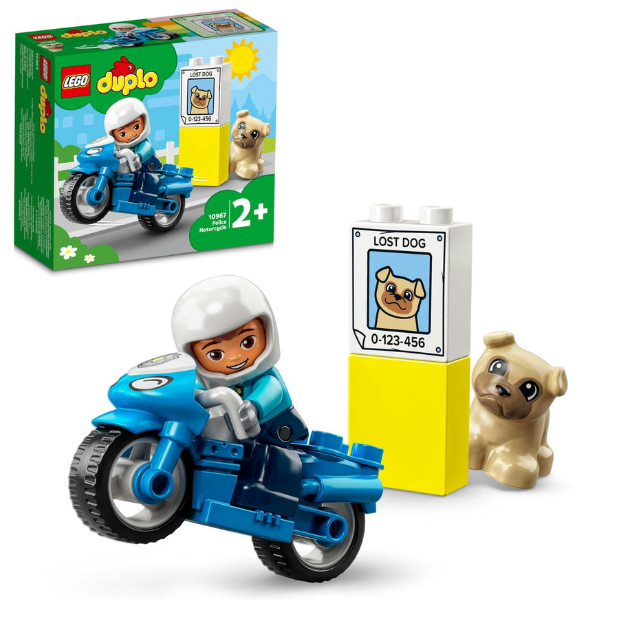LEGO DUPLO Polizeimotorrad, Polizei 10967 – Retired & Sealed