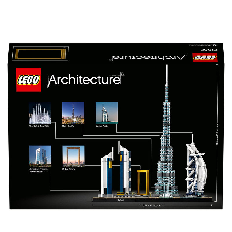 LEGO 21052 Architecture Dubai Skyline Collection Construction Kit for Teenagers and Adults