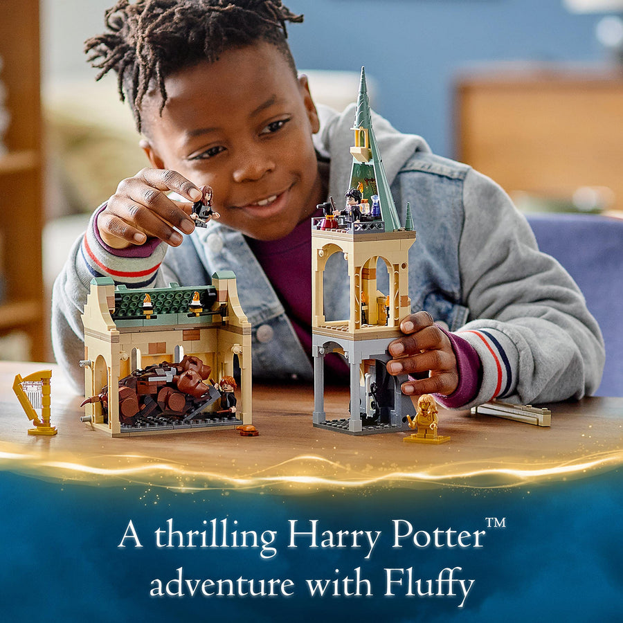 LEGO Harry Potter Hogwarts: Fluffy Encounter Castle Toy 76387 – Retired & Sealed