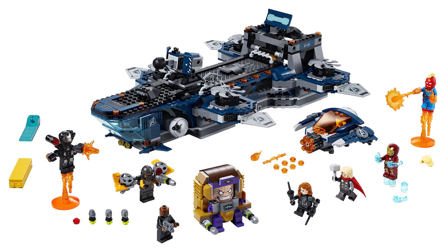 LEGO Marvel Avengers Helicarrier Toy with Iron Man, 76153 – Retired & Sealed