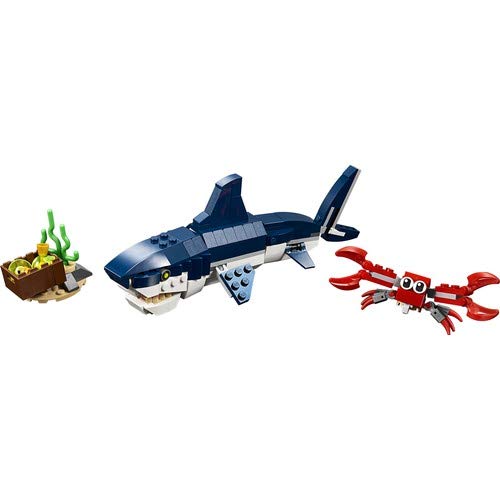 LEGO Creator 3in1 Deep Sea Creatures: Shark, Crab, 31088 – Retired & Sealed