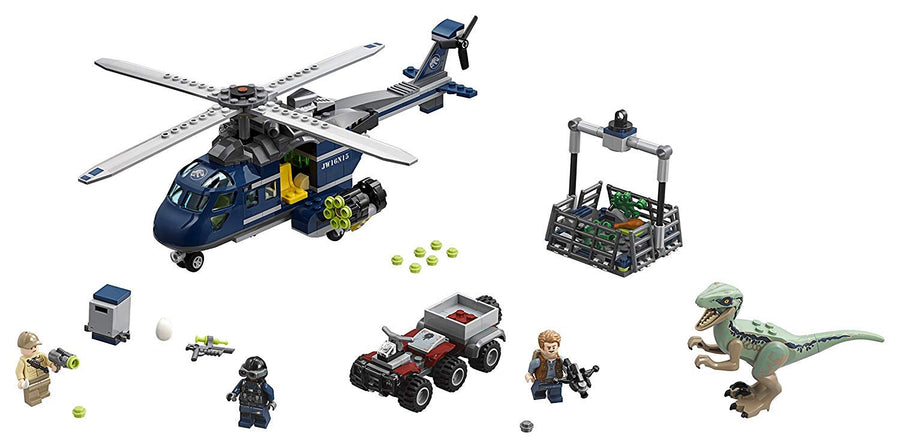 LEGO Jurassic World Blue's Helicopter Chase Cool 75928 – Retired & Sealed