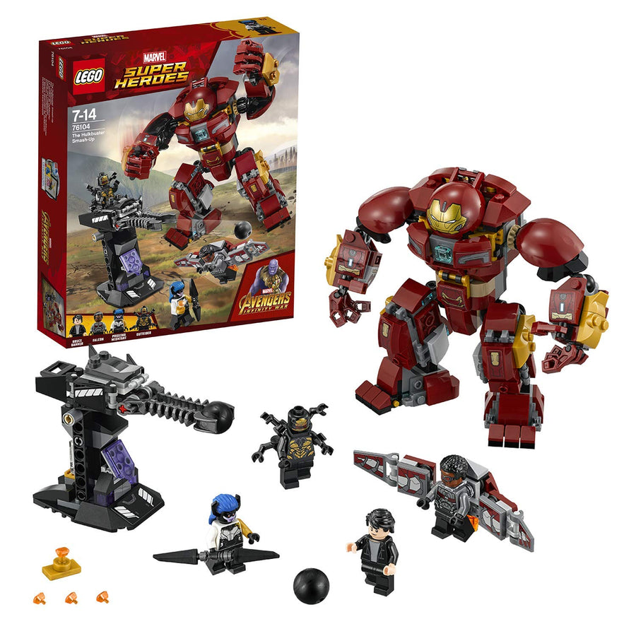 LEGO Marvel Super Heroes Zerstörung des Hulkbuster 76104 – Retired & Sealed