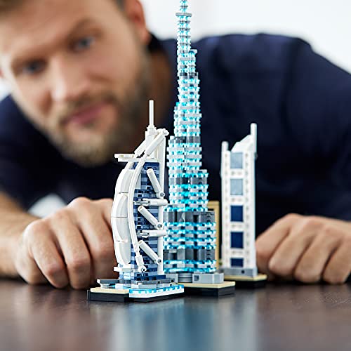 LEGO 21052 Architecture Dubai Skyline Collection Construction Kit for Teenagers and Adults