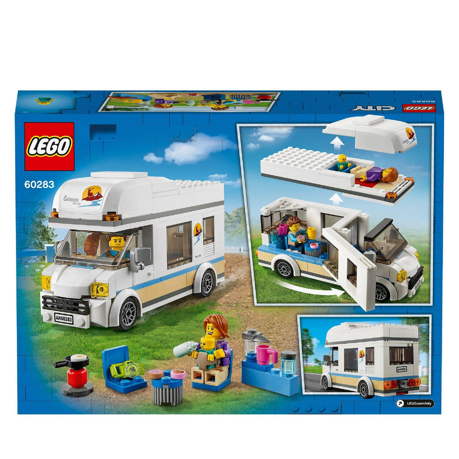 LEGO City Great Vehicles Holiday Camper Van Toy Car 60283 – Retired & Sealed