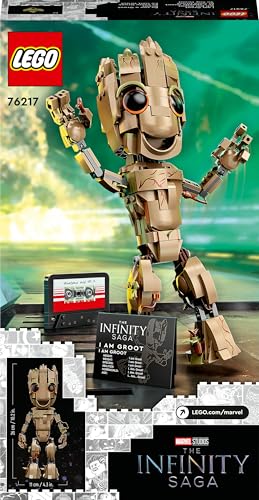 LEGO Marvel I am Groot Buildable Toy, Guardians of the 76217 – Retired & Sealed