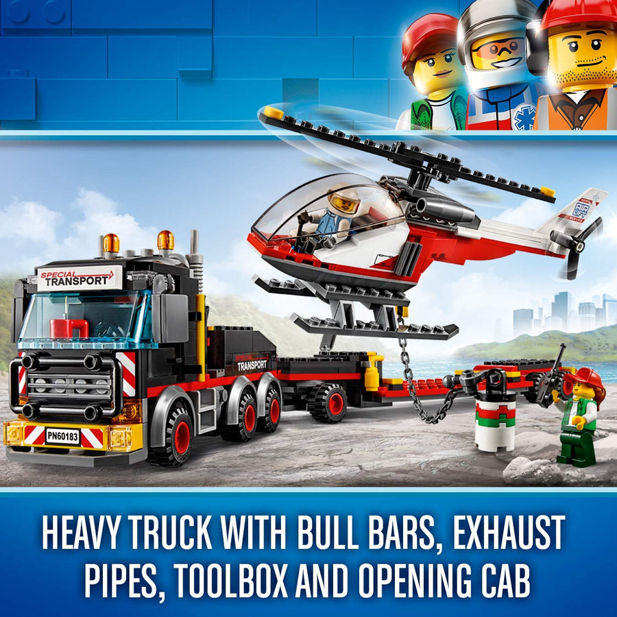 LEGO City Starke Fahrzeuge Schwerlasttransporter, 60183 – Retired & Sealed