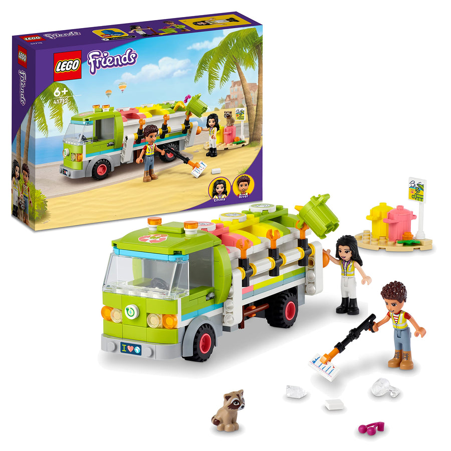 LEGO Friends Recycling Truck Toy with Garbage Sorting 41712 – Retired & Sealed
