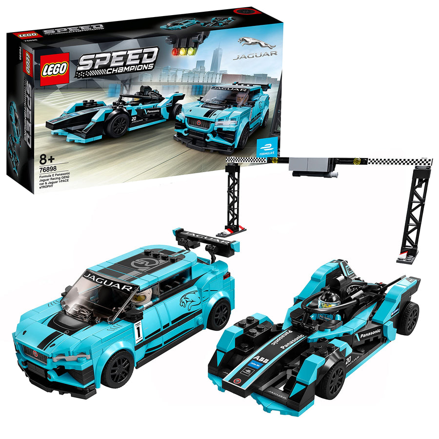 LEGO Speed Champions Formula E Panasonic Jaguar Racing 76898 – Retired & Sealed