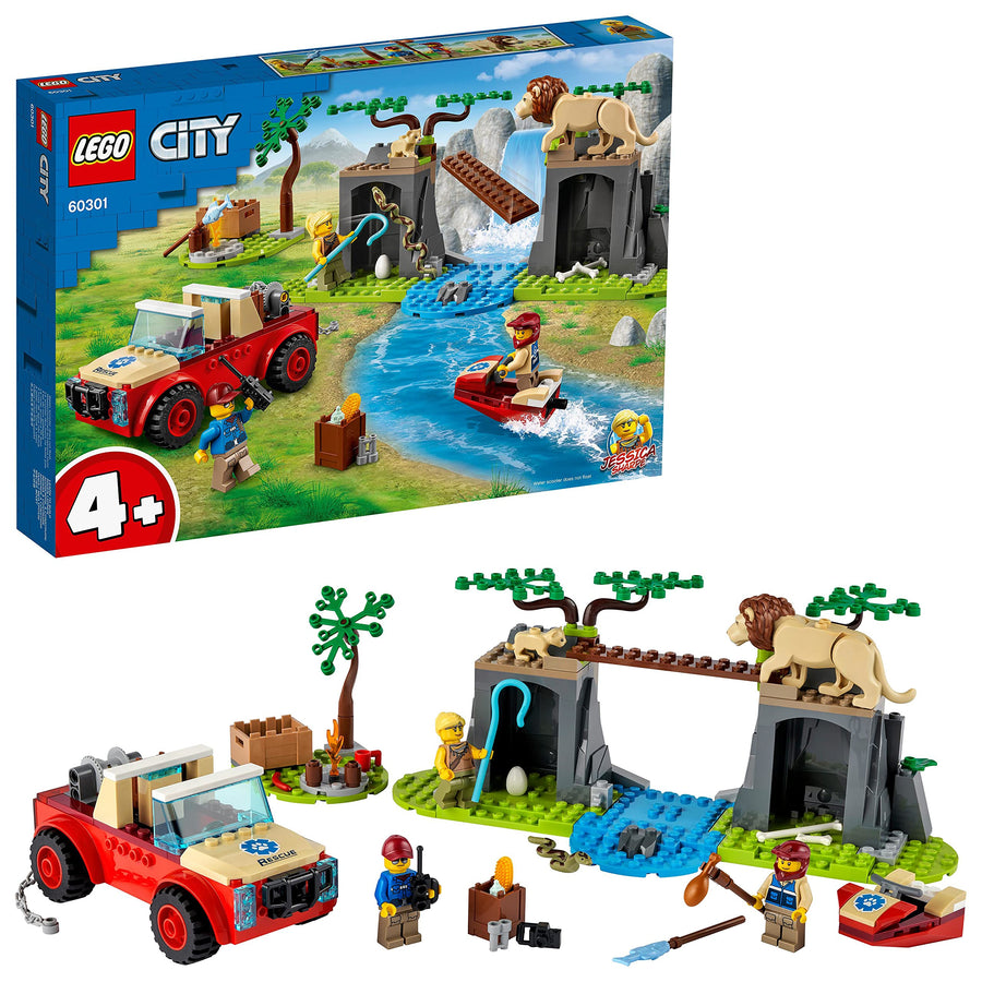 LEGO City Wildlife Rescue Off Roader Vehicle Car Toy 60301 – Retired & Sealed