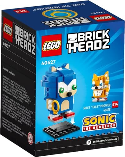 LEGO BrickHeadz Sonic The Hedgehog Kid toy building 40627 – Retired & Sealed