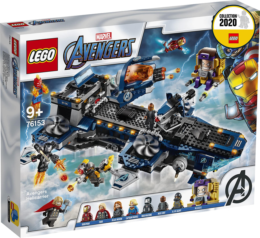 LEGO Marvel Avengers Helicarrier Toy with Iron Man, 76153 – Retired & Sealed