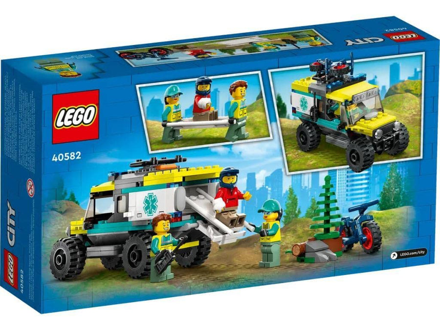 LEGO City 4x4 Off-Road Ambulance Rescue 40582 – Retired & Sealed
