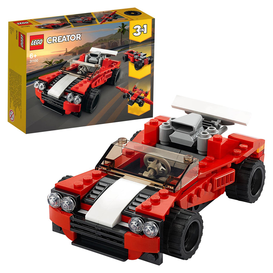 LEGO Creator 3in1 Sports Car - Hot Rod - Plane 31100 – Retired & Sealed