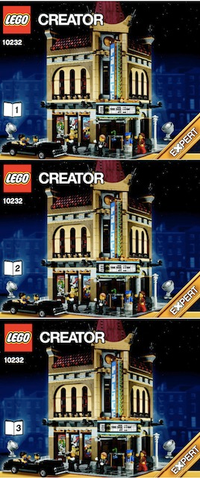 LEGO 10232 Palace Cinema 10232 sealed box view 3