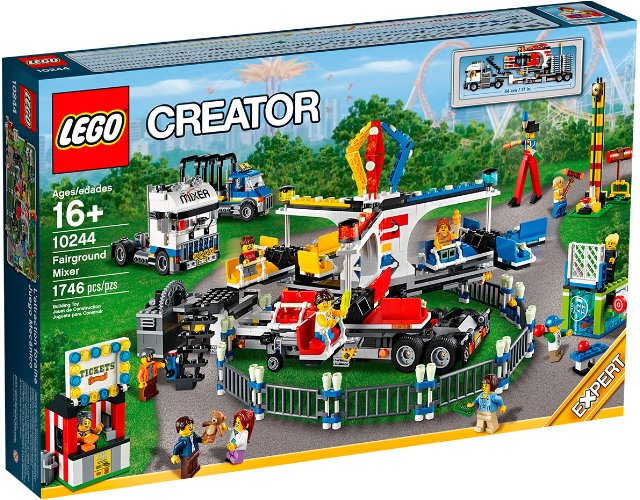 LEGO 10244 Fairground Mixer 10244 sealed box front