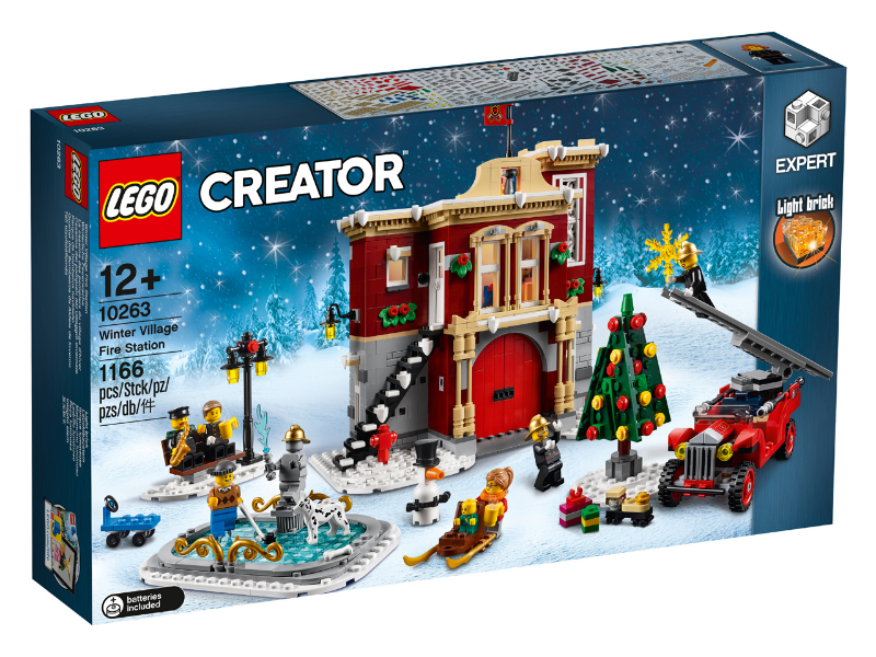 LEGO Winter Village Fire Station 10263 – Retired & Sealed