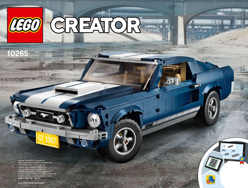 LEGO Ford Mustang 10265 – Retired & Sealed