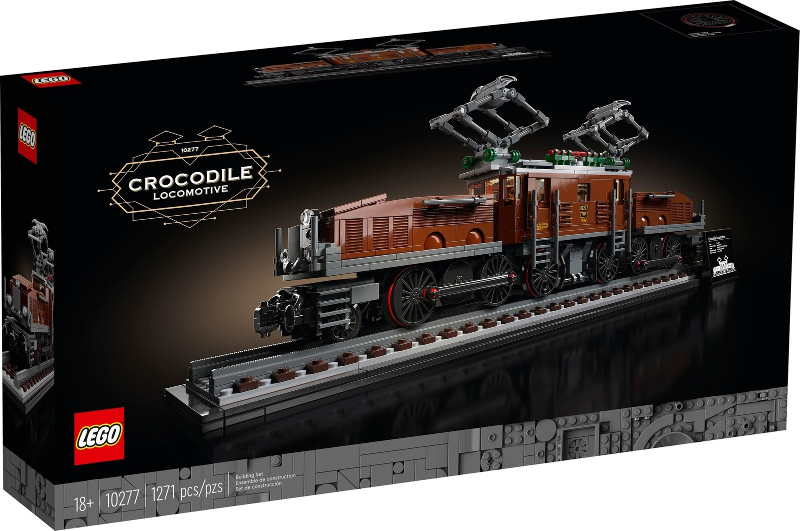 LEGO Creator Expert Crocodile Locomotive 10277 – Retired & Sealed