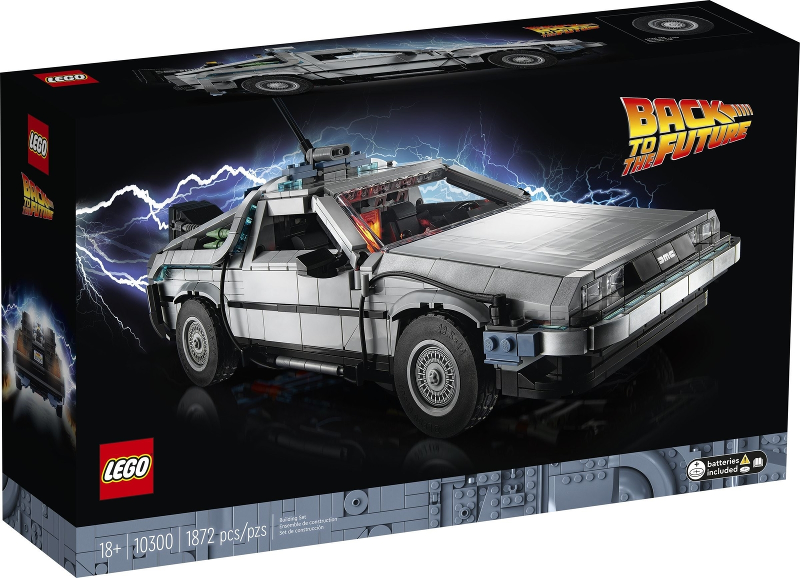 LEGO 10300 Back to the Future Time Machine 10300 sealed box front