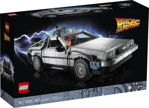 LEGO 10300 Back to the Future Time Machine 10300 sealed box front