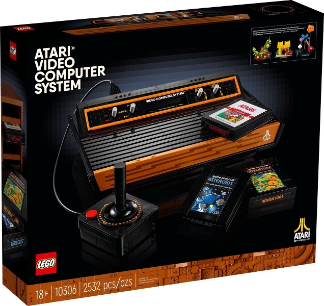 LEGO Icons Atari 2600, Maquette a Construire, Console 10306 – Retired & Sealed