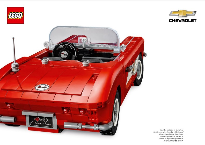 LEGO Corvette 10321 – Retired & Sealed