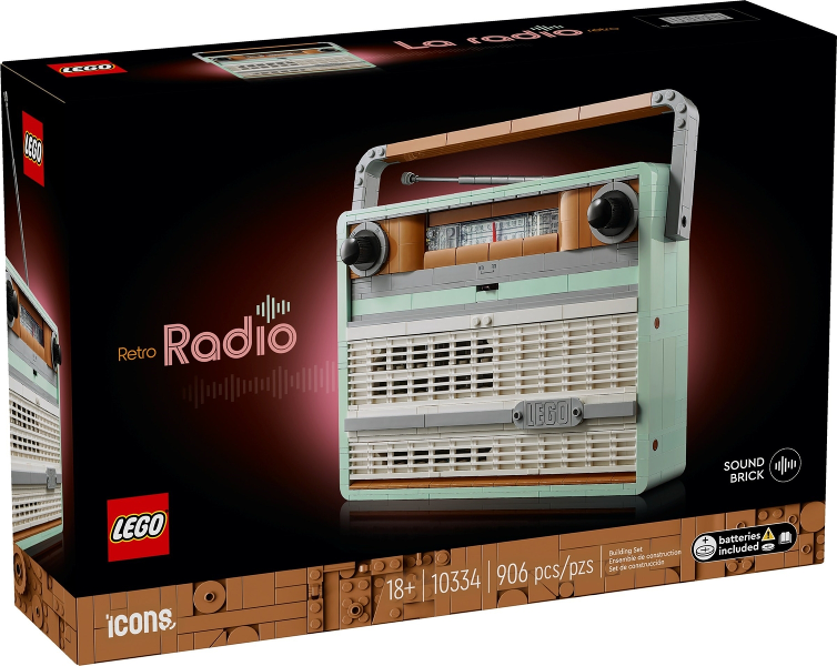 LEGO Retro Radio 10334 – Sealed UK Stock