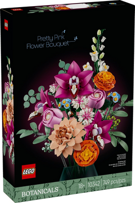LEGO Pretty Pink Flower Bouquet 10342 – Sealed UK Stock