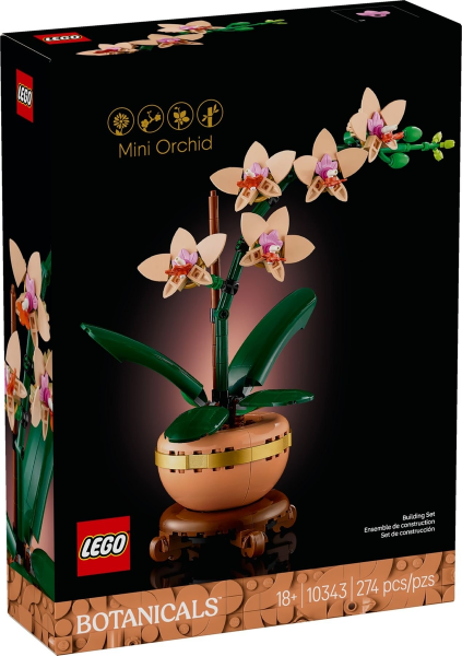 LEGO Mini Orchid 10343 box art