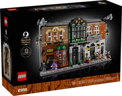 LEGO Sherlock Holmes: Book Nook 10351 – Sealed UK Stock