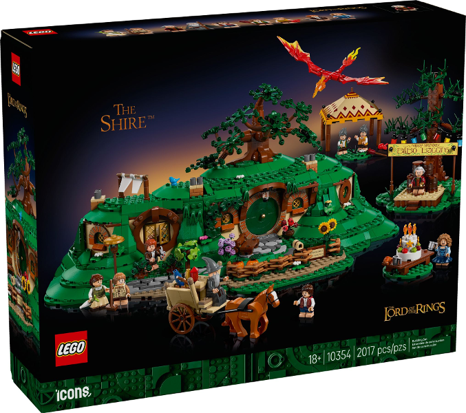 LEGO The Lord of the Rings: The Shire 10354 – Sealed UK Stock