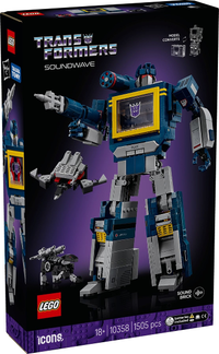 LEGO 10358 Transformers: Soundwave 10358 sealed box front