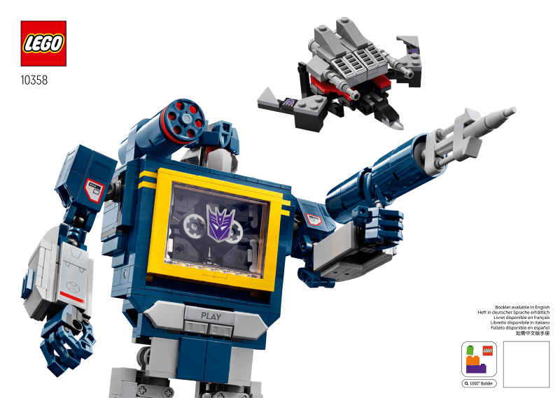 LEGO Transformers: Soundwave 10358 – Sealed UK Stock