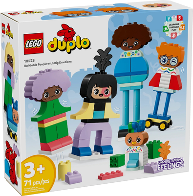 LEGO Buildable People with Big Emotions 10423 – Sealed UK Stock