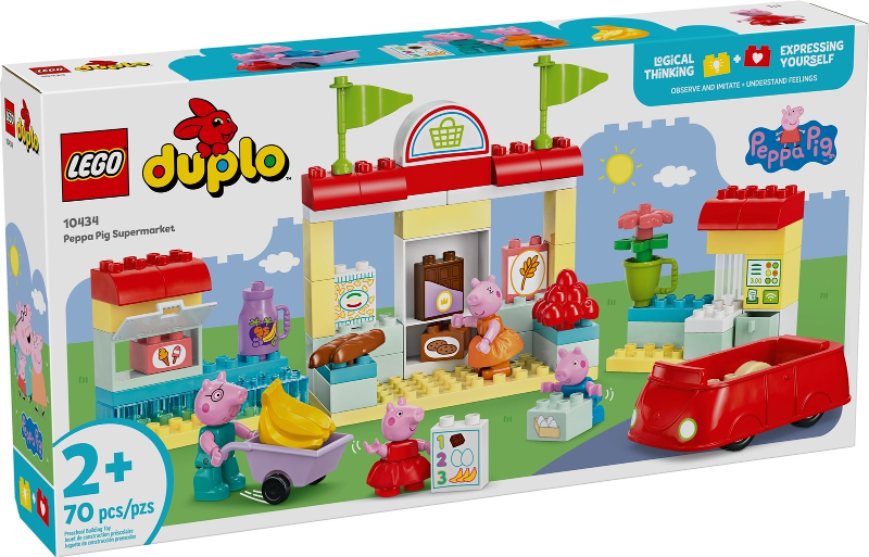 LEGO Peppa Pig Supermarket 10434 – Sealed UK Stock