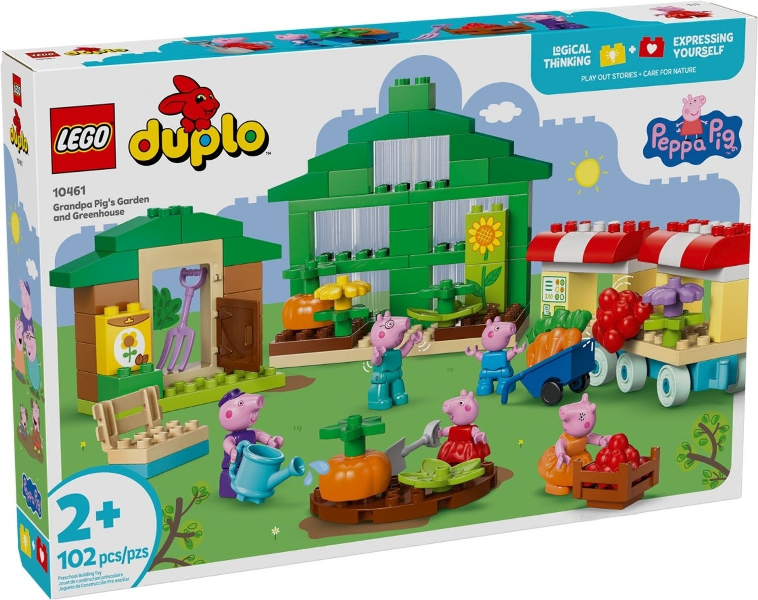 LEGO Grandpa Pig's Garden and Greenhouse 10461 – Sealed UK Stock