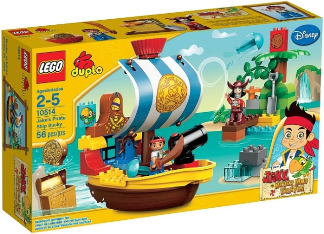 LEGO 10514 Jake's Pirate Ship Bucky 10514 sealed box front