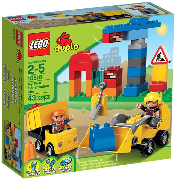 LEGO 10518 My First Construction Site 10518 sealed box front