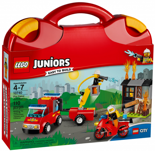 LEGO Fire Patrol Suitcase 10740 – Retired & Sealed