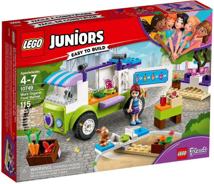 LEGO Mia's Organic Food Market 10749 – Retired & Sealed